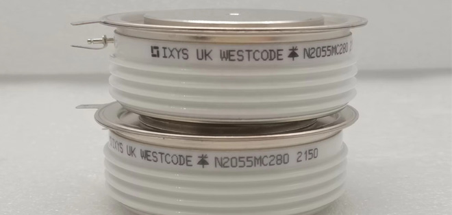 High frequency thyristor and bidirectional thyristor capsule series