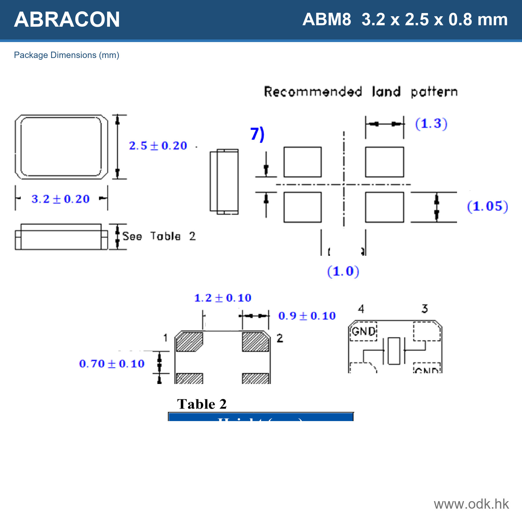 ABM8-27.120MHZ-10-D1G-T Abracon LLC