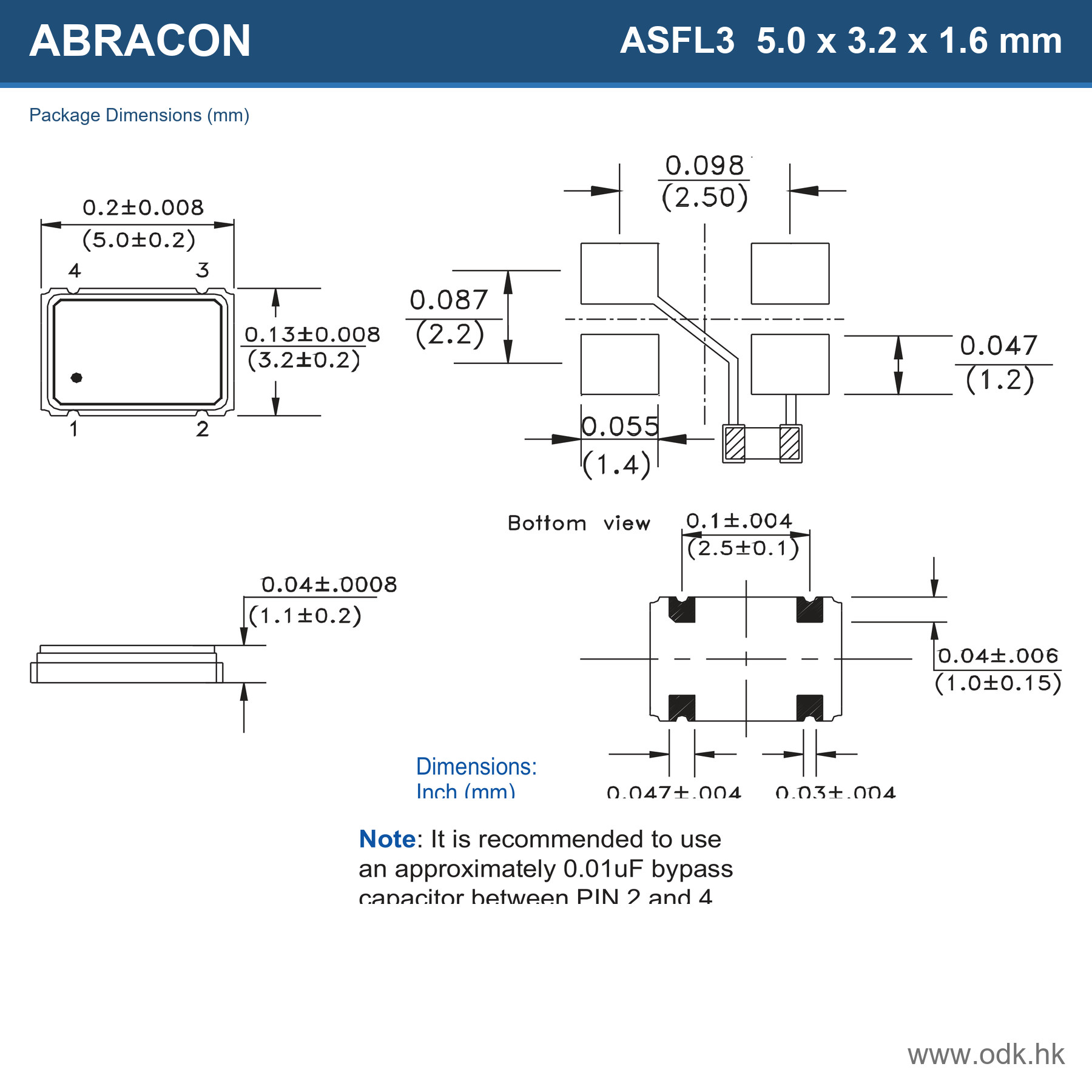 ASFL3-33.333MHZ-EC-T Abracon LLC