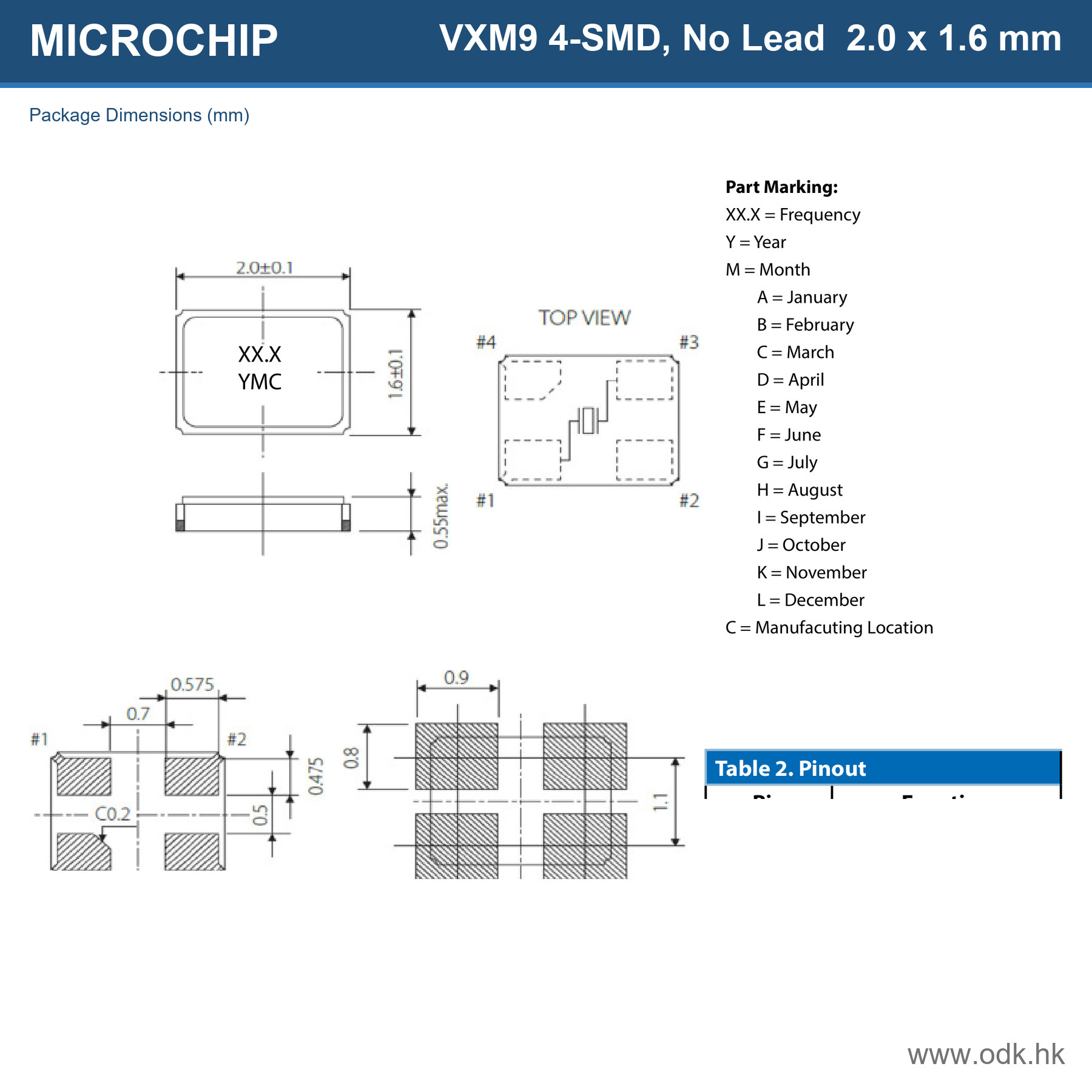 VXM9-9012-66M6666660TR Microchip Technology