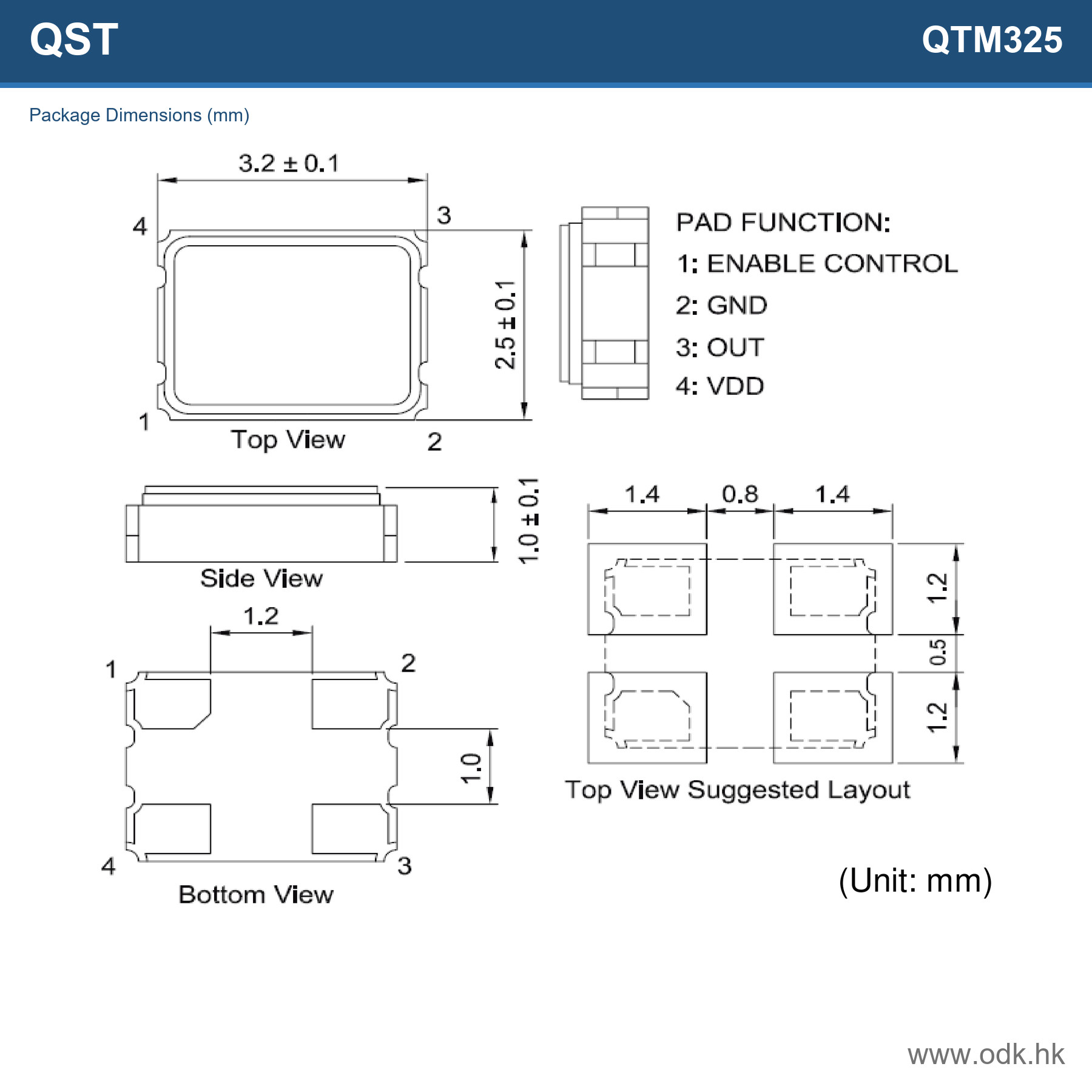 QTM325-75.000MDE-T QST